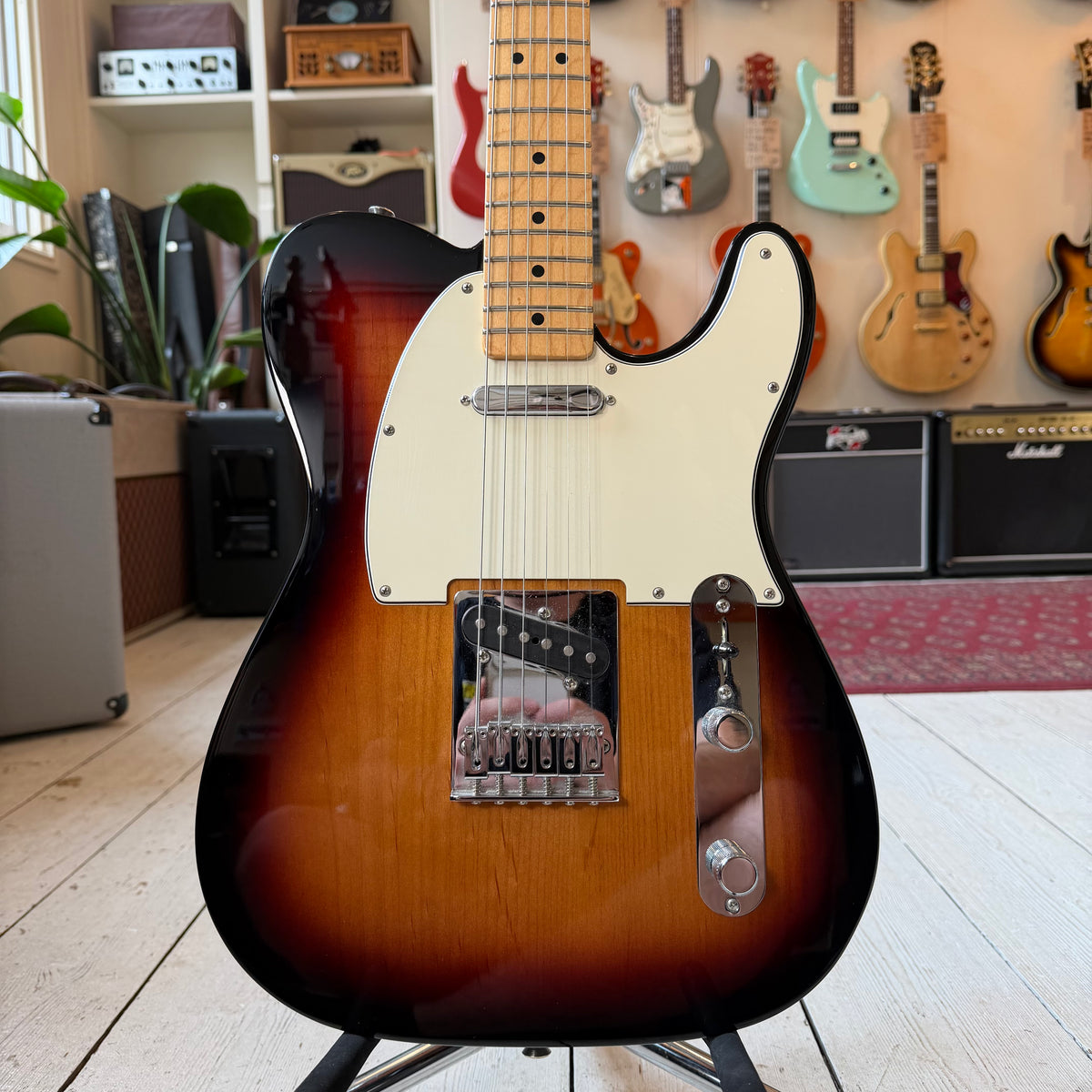 Fender Mexican Standard Series Telecaster - 3 Tone Sunburst - Preowned