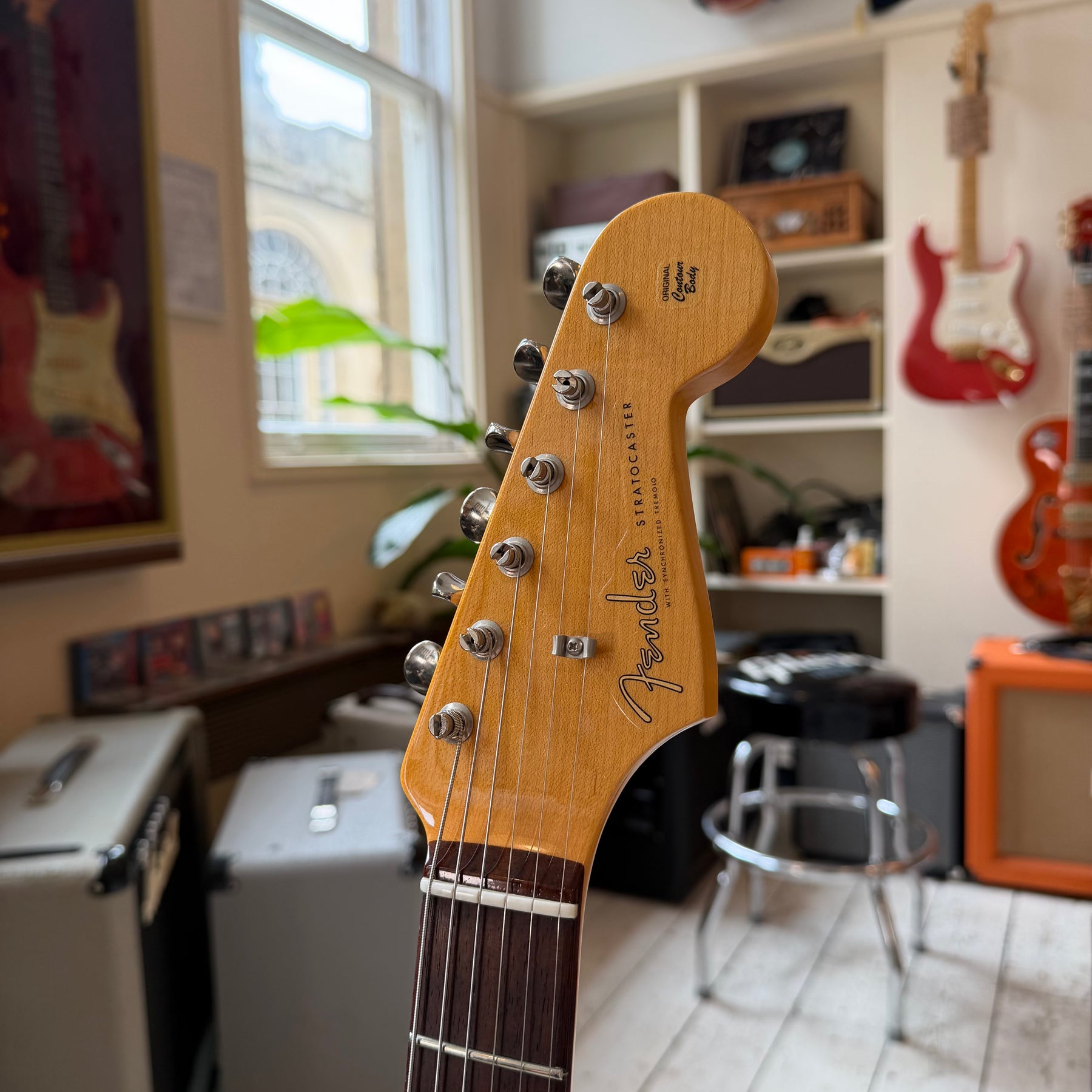 2016 Fender Custom Shop '59 Ressue NOS With OHSC And Candy - 3 Tone Sunburst - Preowned