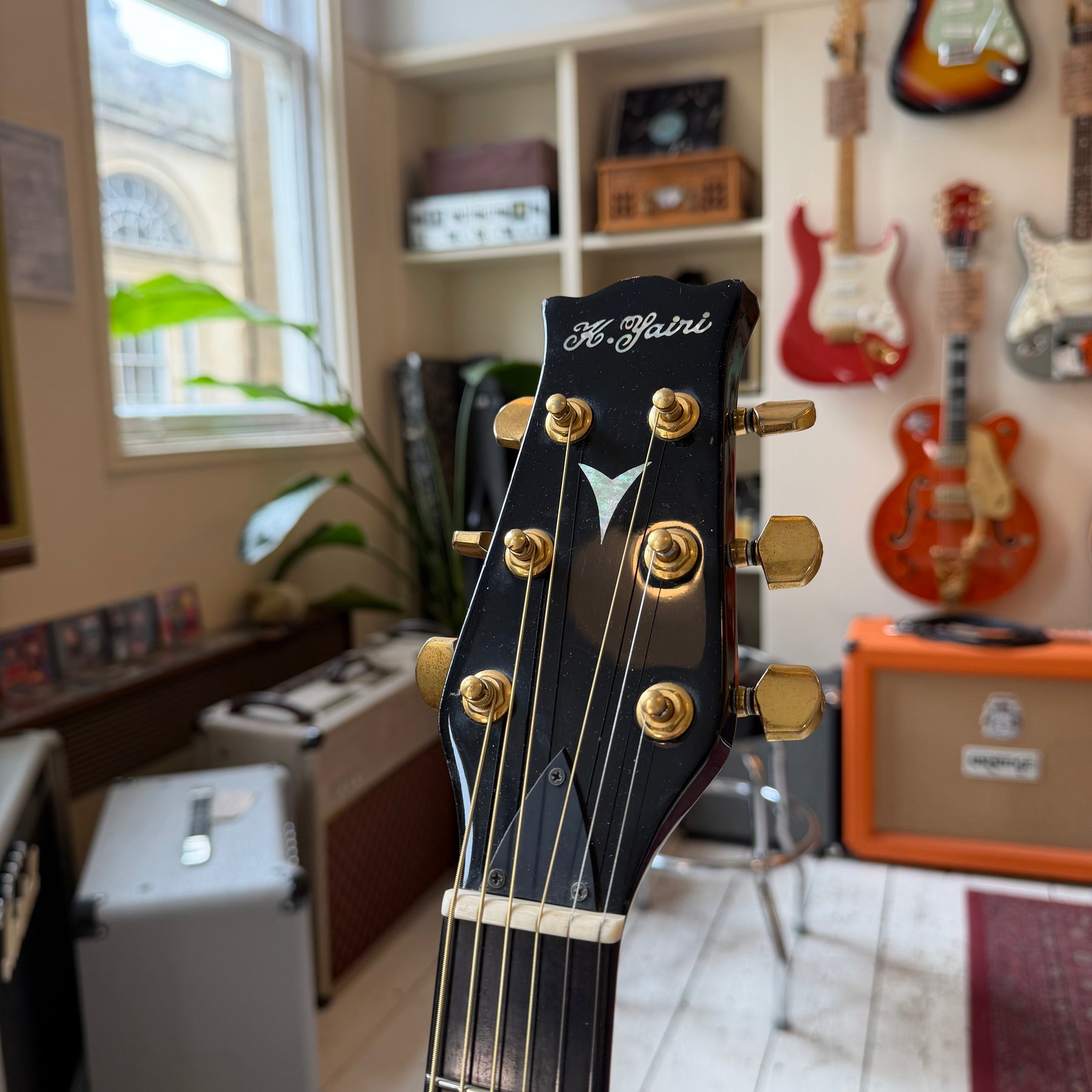 1990s Alverez Yairi DY88BK Electro Acoustic MIJ Ebony Fingerboard - Gloss Black - Preowned