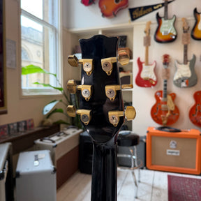 1990s Alverez Yairi DY88BK Electro Acoustic MIJ Ebony Fingerboard - Gloss Black - Preowned
