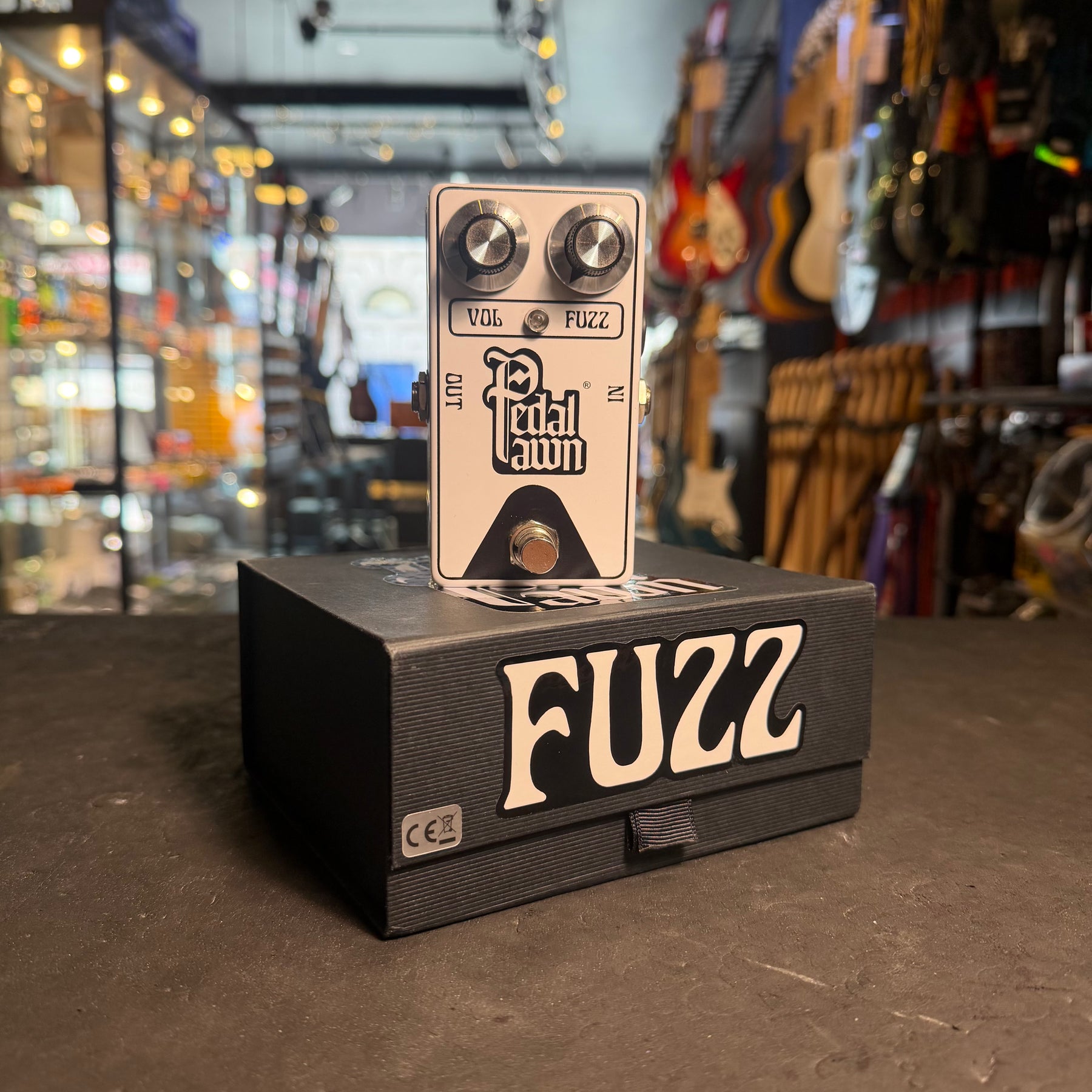 Pedal Pawn Silicone Fuzz Effects Pedal With Box - Preowned