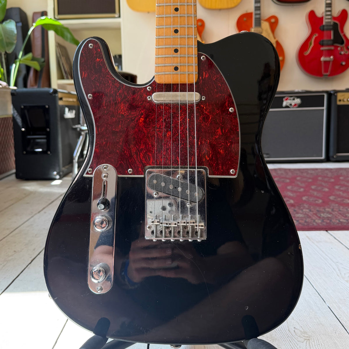 Antoria Telstar TC Style Electric Guitar Left Handed with Hard Case - Preowned
