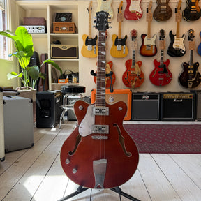 Eastwood Left Handed Semi-Acoustic Guitar with Hard Case - Preowned