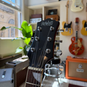 Eastwood Left Handed Semi-Acoustic Guitar with Hard Case - Preowned