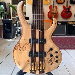 Ibanez BTB1606-NTF 6 String Active Bass Guitar Through Neck - Preowned with Case