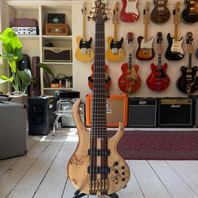 Ibanez BTB1606-NTF 6 String Active Bass Guitar Through Neck - Preowned with Case
