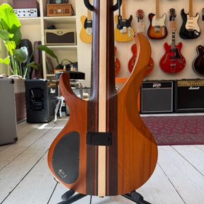 Ibanez BTB1606-NTF 6 String Active Bass Guitar Through Neck - Preowned with Case