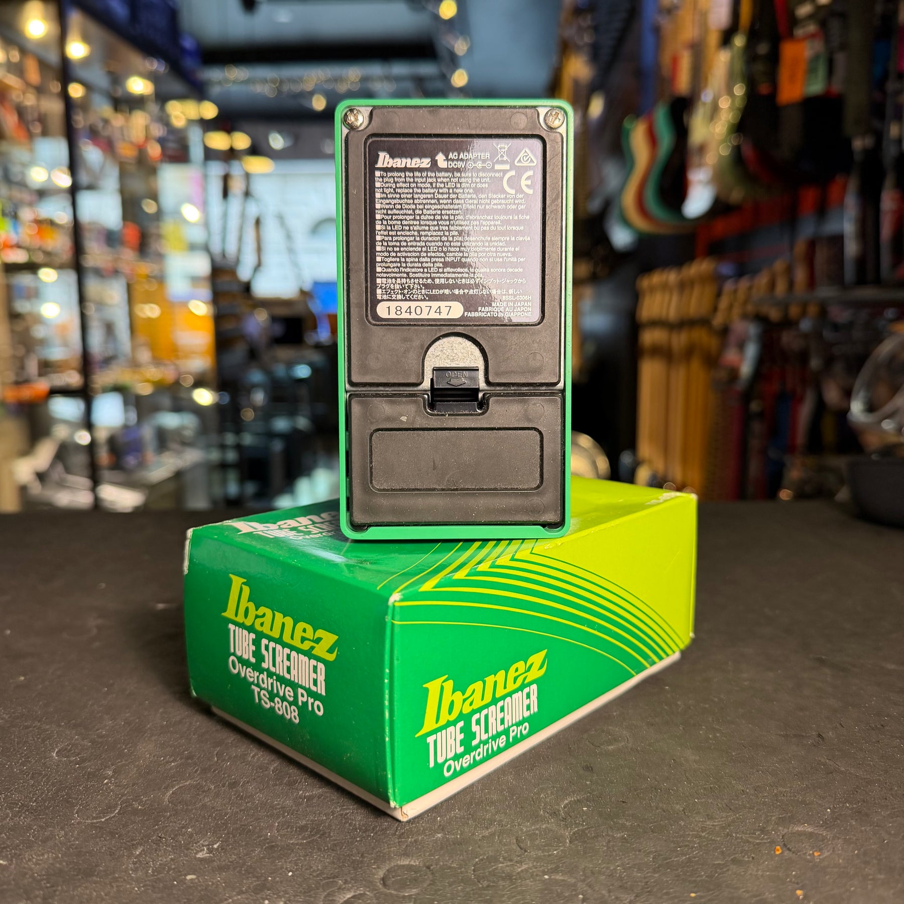 Ibanez TS808 Tube Screamer Effects Pedal - Preowned with Box