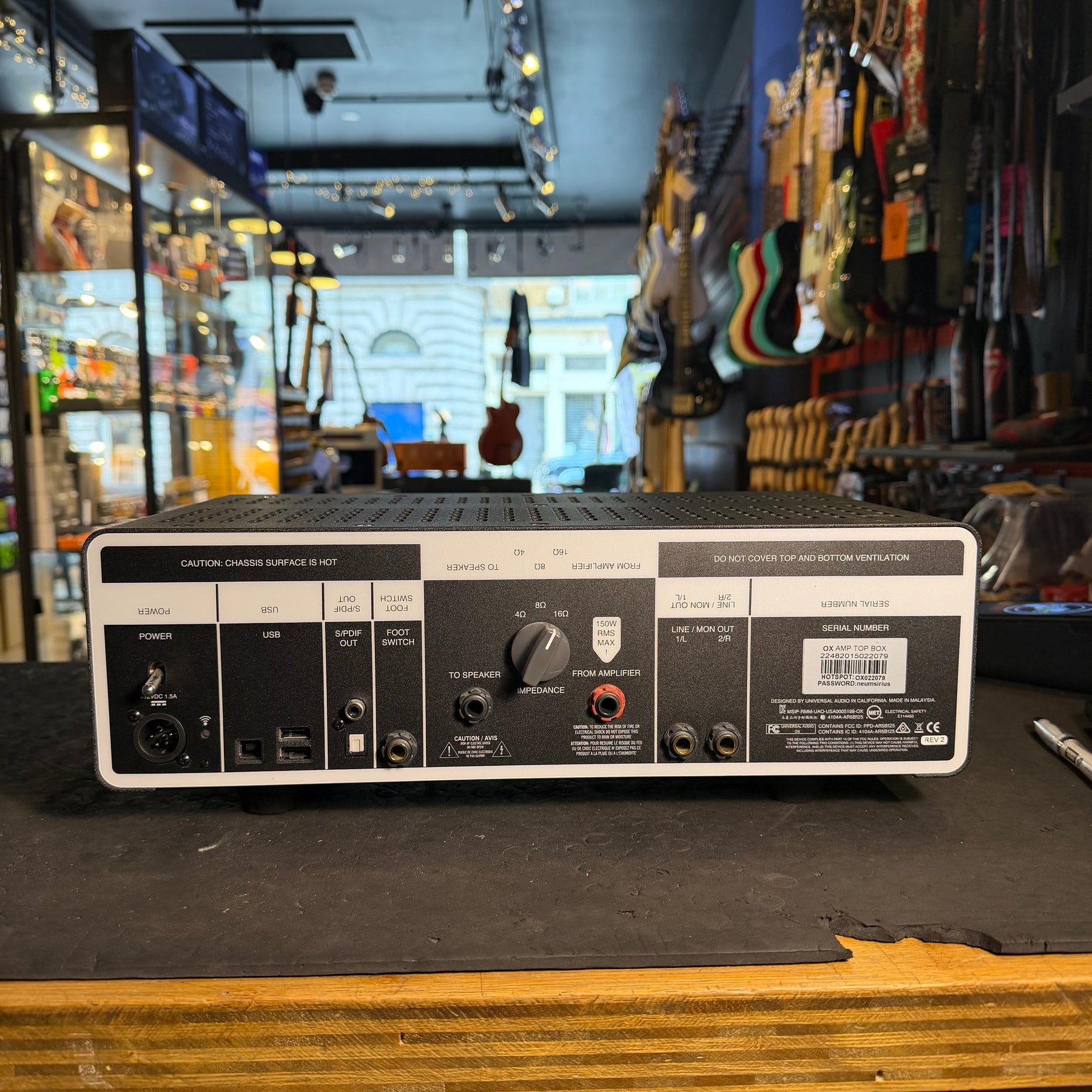 Universal Audio Ox Amp Top Box - Mint Boxed - Preowned