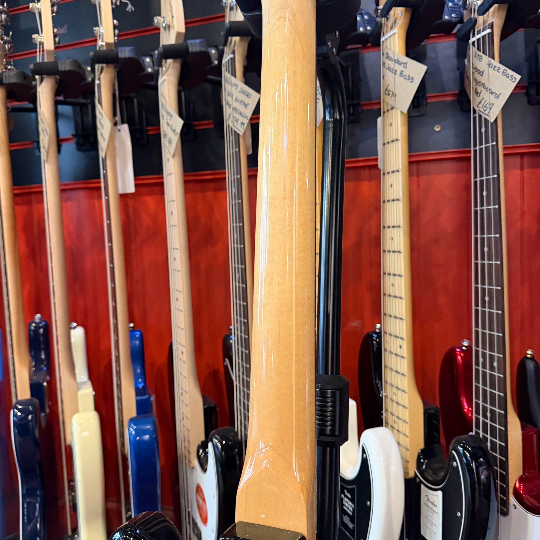 Badger Offset Electric Guitar - Black - Preowned