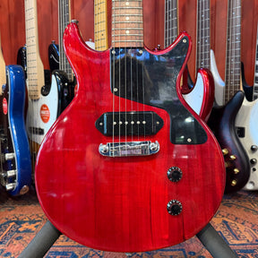 Vintage Les Paul Junior Electric Guitar - Cherry Red - Preowned