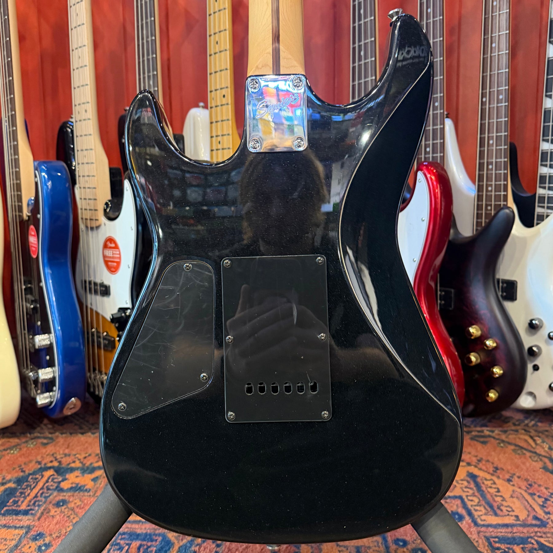 Squier Showmaster Electric Guitar - Black - Preowned