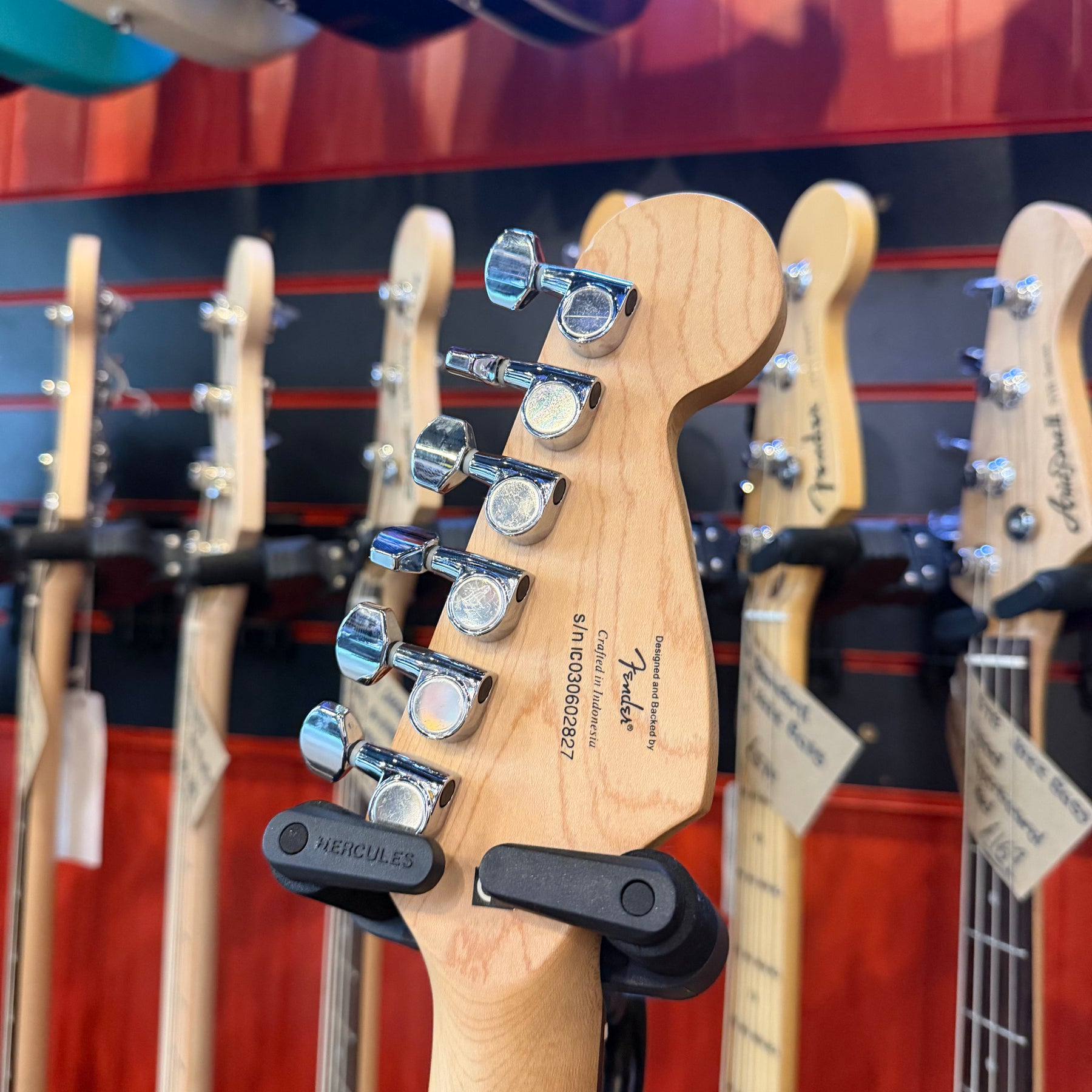 Squier Showmaster Electric Guitar - Black - Preowned