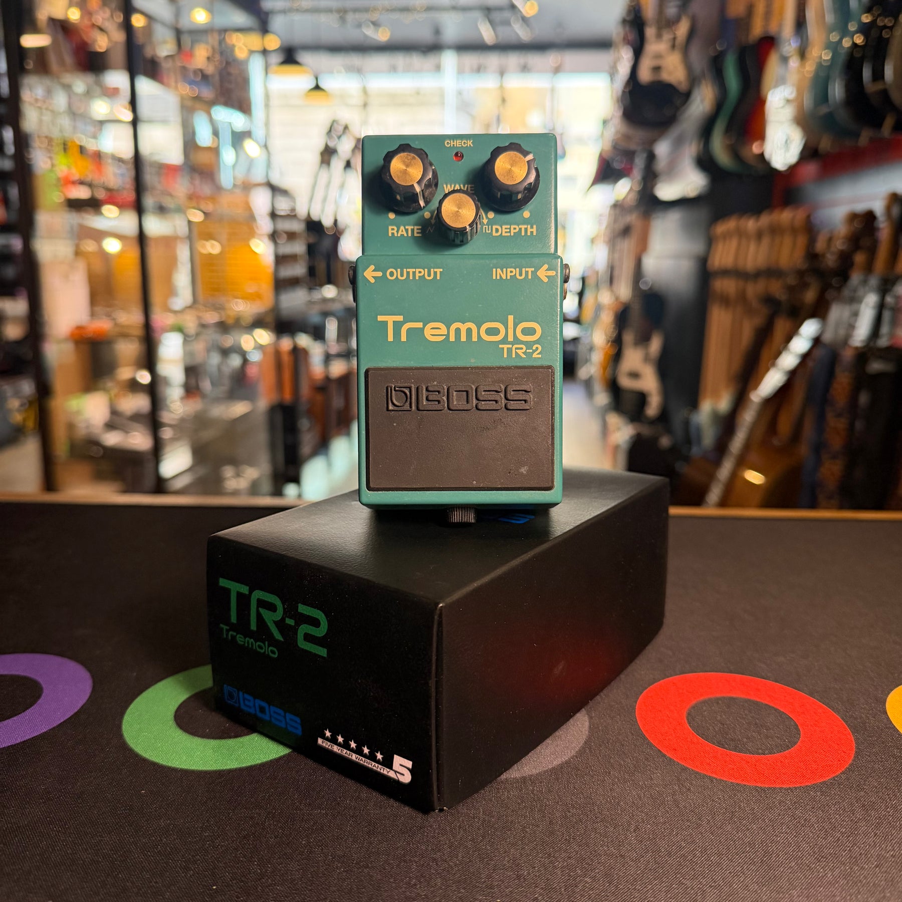 BOSS TR-2 Temolo Effects Pedal With Box - Preowned