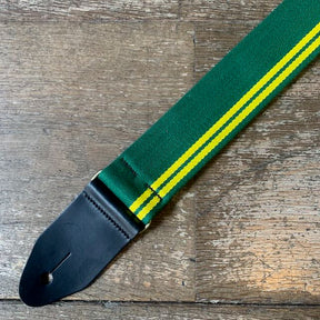 Leathergraft Cotton Racing Stripe Guitar Strap