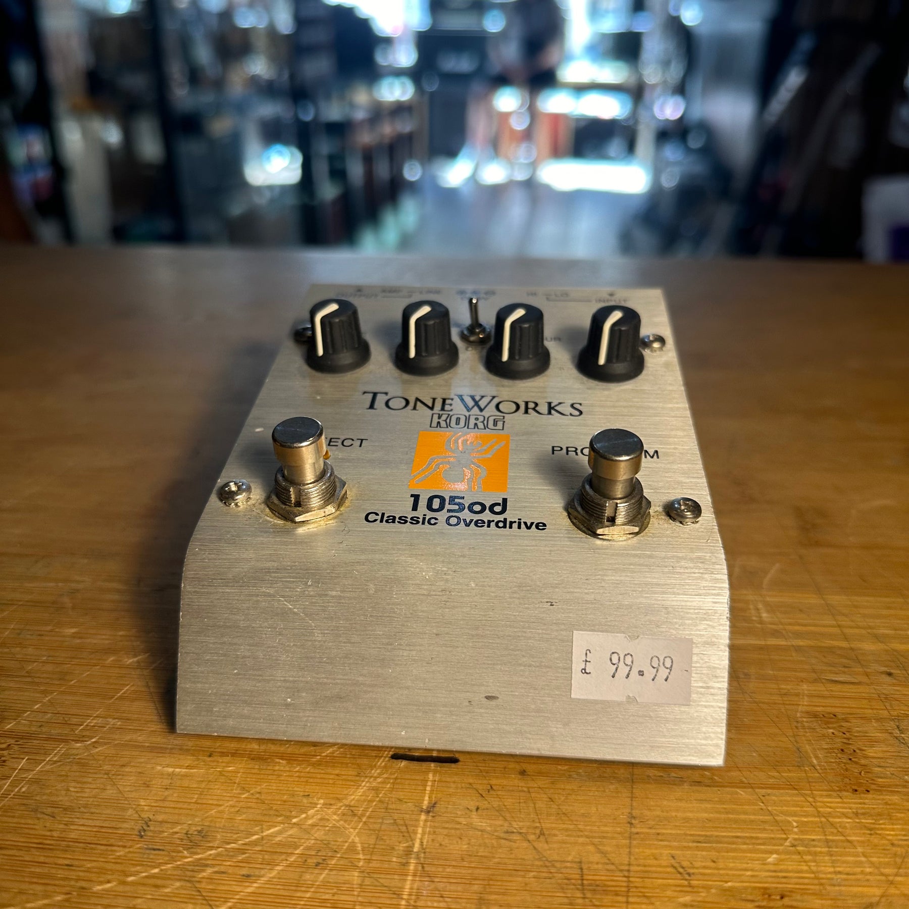 korg distortion pedal Korg Tone Works Classic Overdrive Pedal
