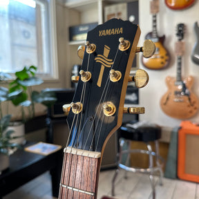 Yamaha AEX 502 Semi Hollow Electric Guitar - Orange - Preowned