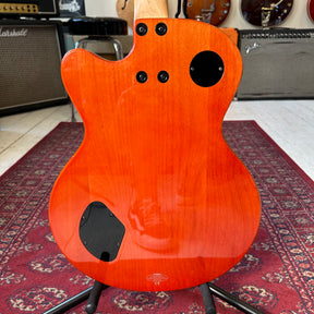 Yamaha AEX 502 Semi Hollow Electric Guitar - Orange - Preowned