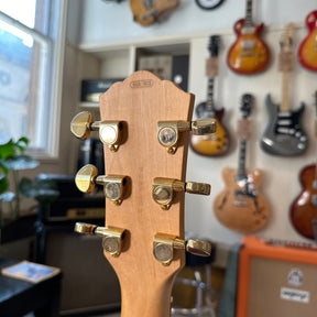 Yamaha AEX 502 Semi Hollow Electric Guitar - Orange - Preowned