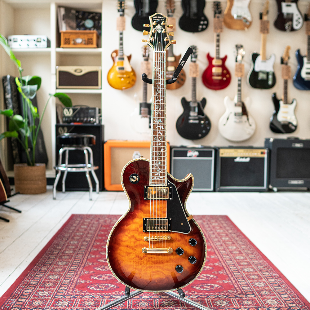 Indie Fleur De Lys - Tobacco Sunburst - OHSC - Preowned