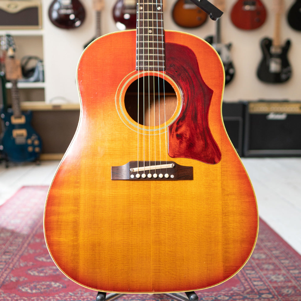 1965 Gibson J45 ADJ - Cherry Sunburst - OHSC - Preowned