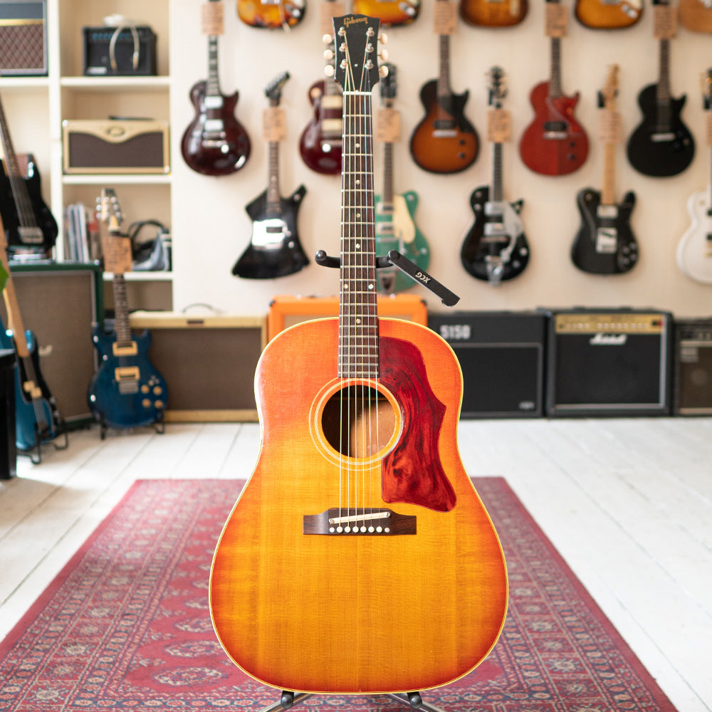 1965 Gibson J45 ADJ - Cherry Sunburst - OHSC - Preowned