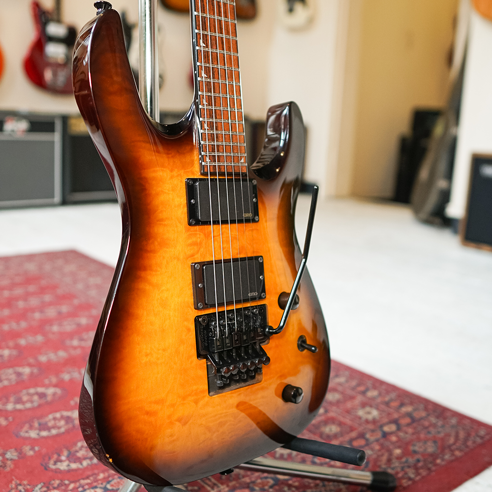 Jackson X Series Soloist SLATXMGXQ3 Neck Thru - EMG 81/85 & Floyd Rose - Tobacco Sunbust - Preowned