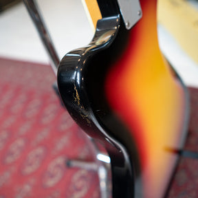 1966 Fender Jaguar - 3 Tone Sunburst - Preowned