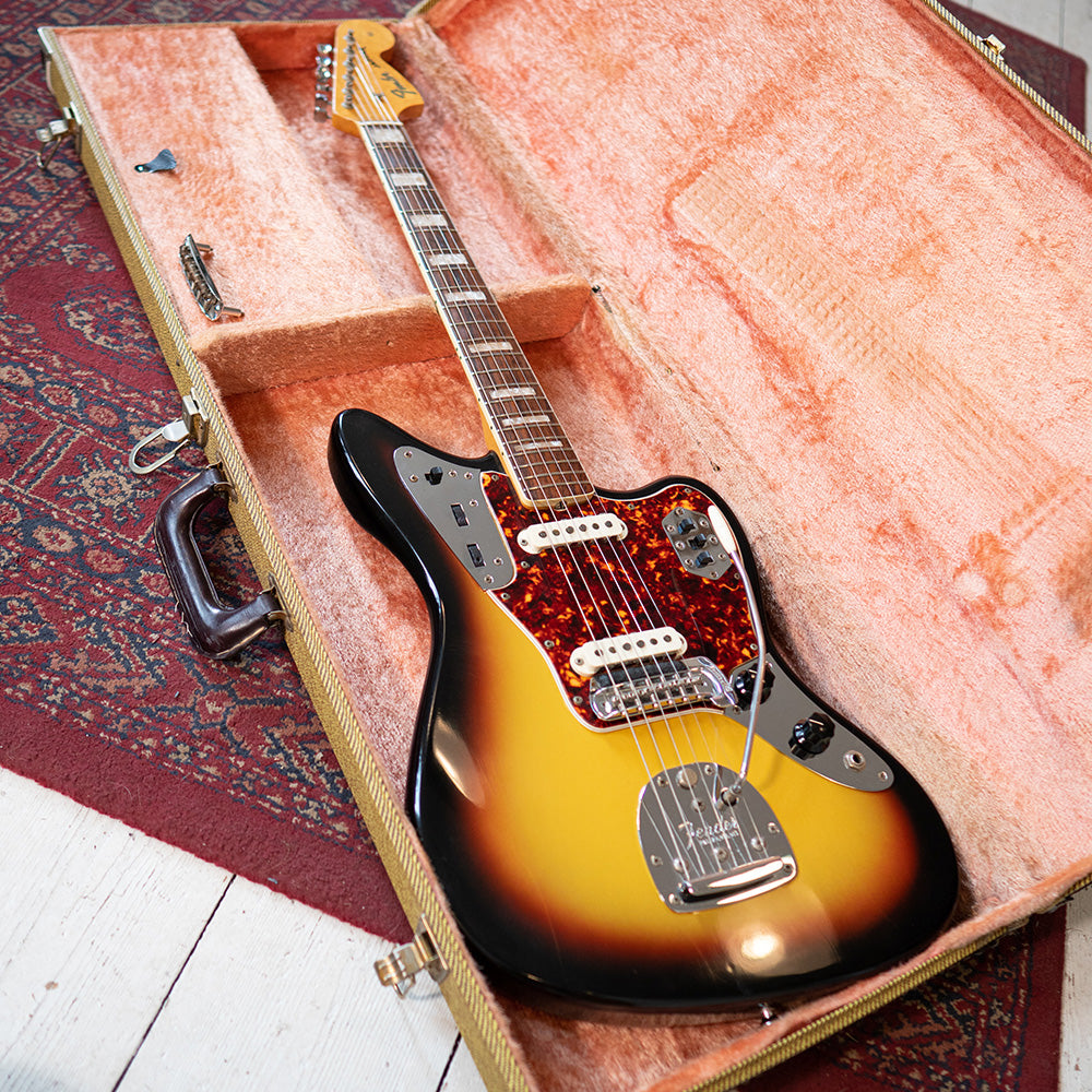 1966 Fender Jaguar - 3 Tone Sunburst - Preowned