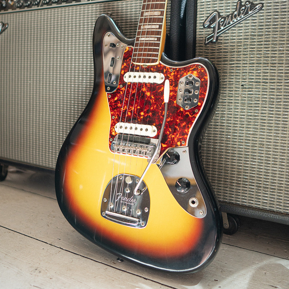 1966 Fender Jaguar - 3 Tone Sunburst - Preowned