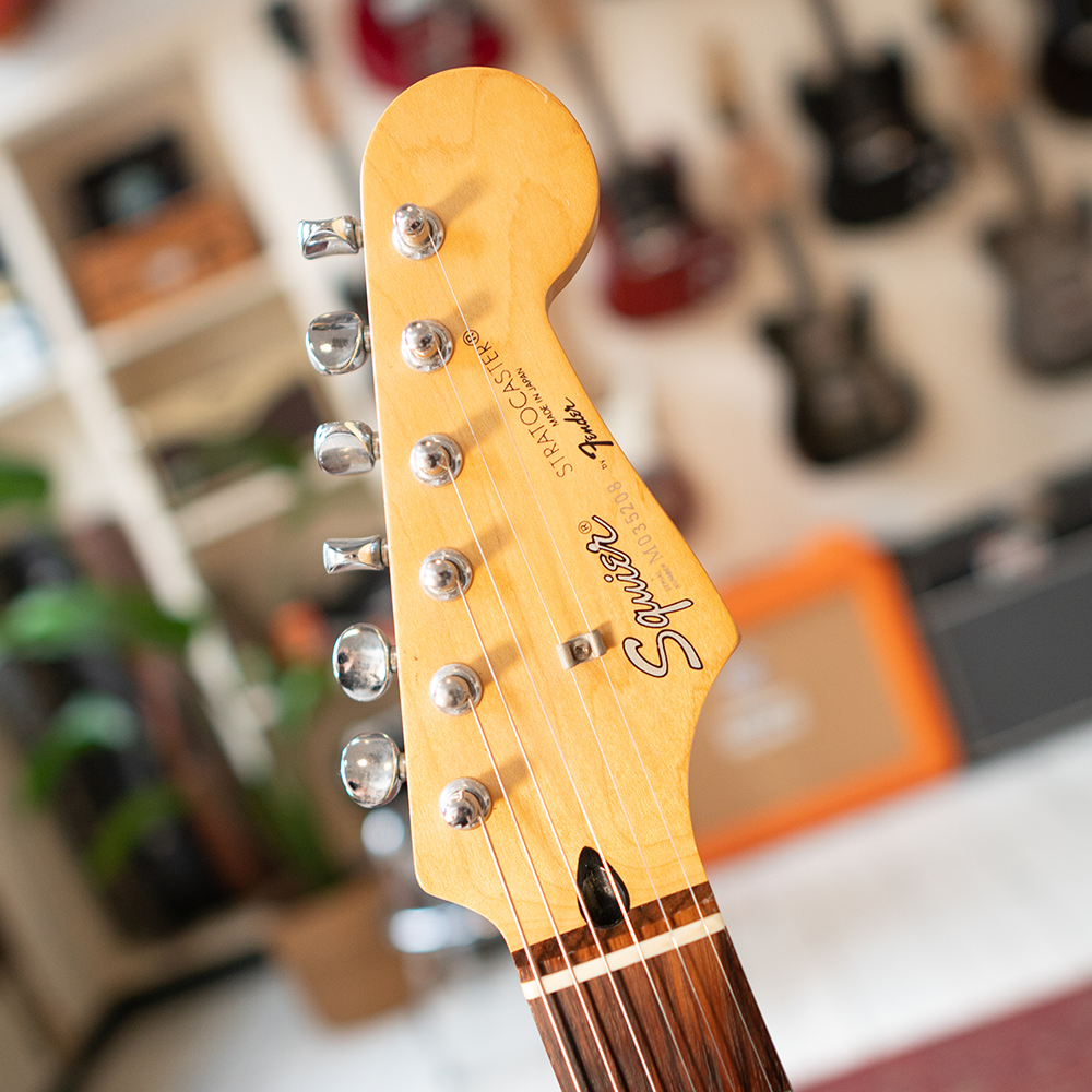 1992/3 Squier MIJ Stratocaster Electric Guitar - Black - Preowned