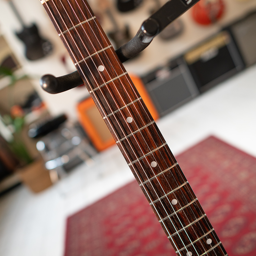 1992/3 Squier MIJ Stratocaster Electric Guitar - Black - Preowned