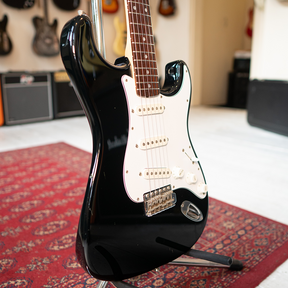 1992/3 Squier MIJ Stratocaster Electric Guitar - Black - Preowned