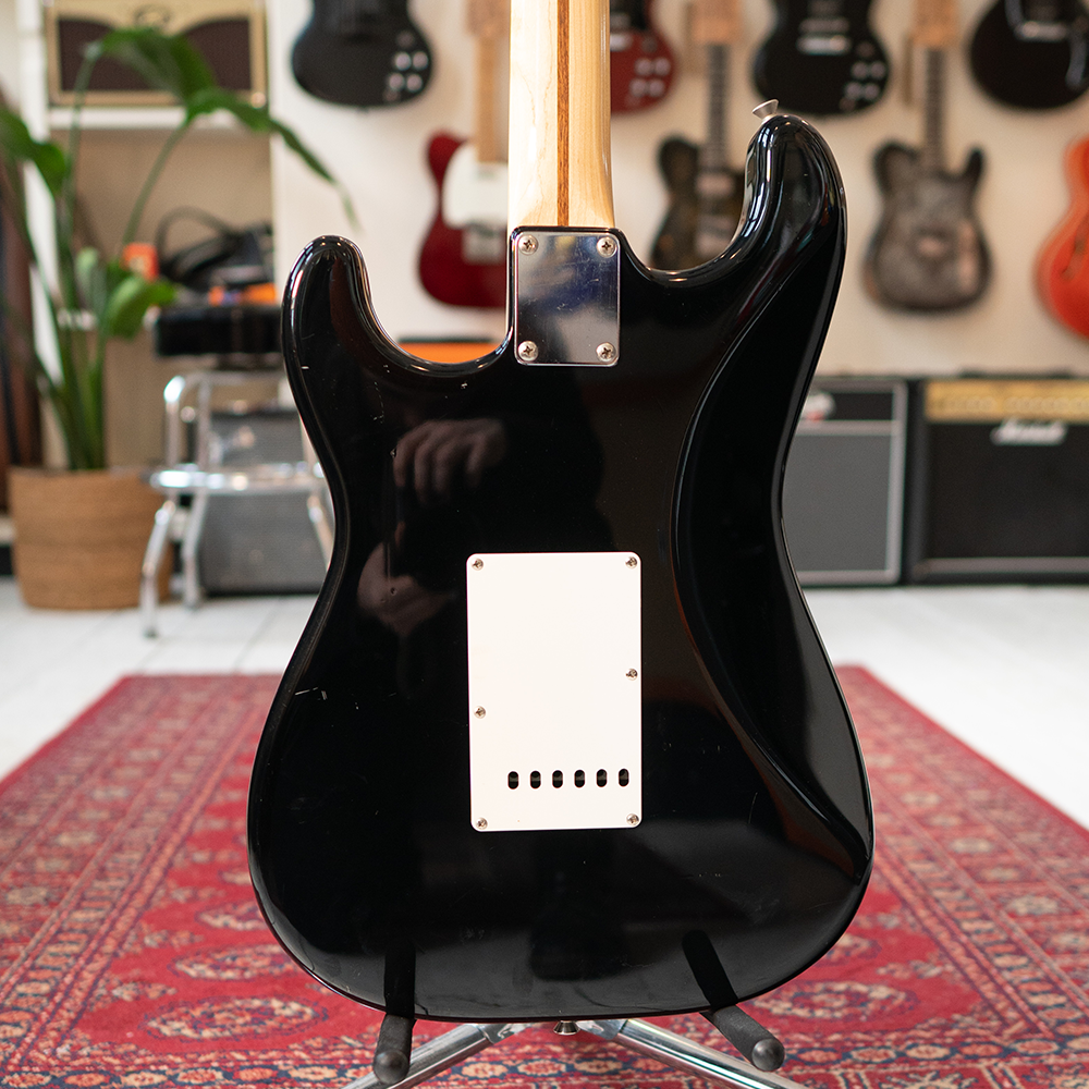 1992/3 Squier MIJ Stratocaster Electric Guitar - Black - Preowned