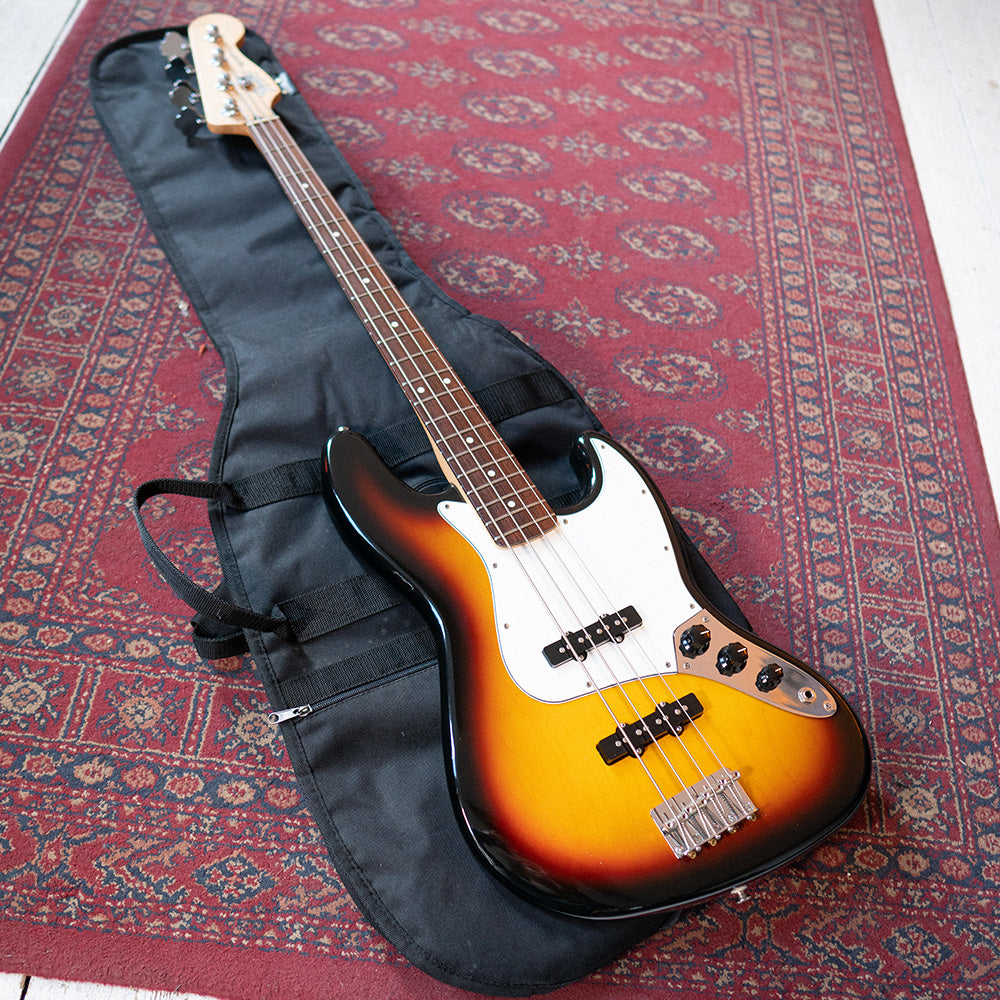 Fender MIM Standard Jazz Bass - 3 Tone Sunburst - Preowned
