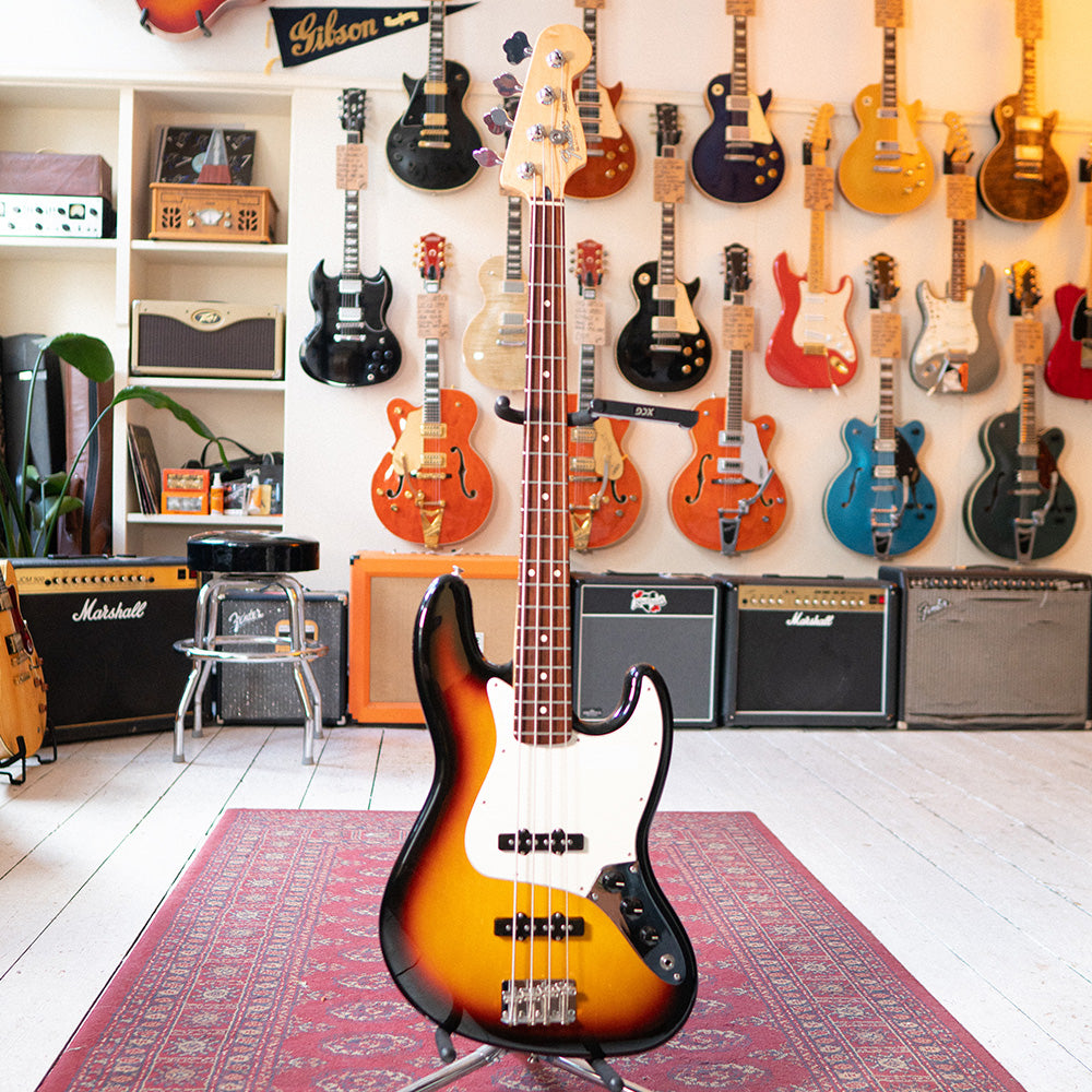 Fender MIM Standard Jazz Bass - 3 Tone Sunburst - Preowned