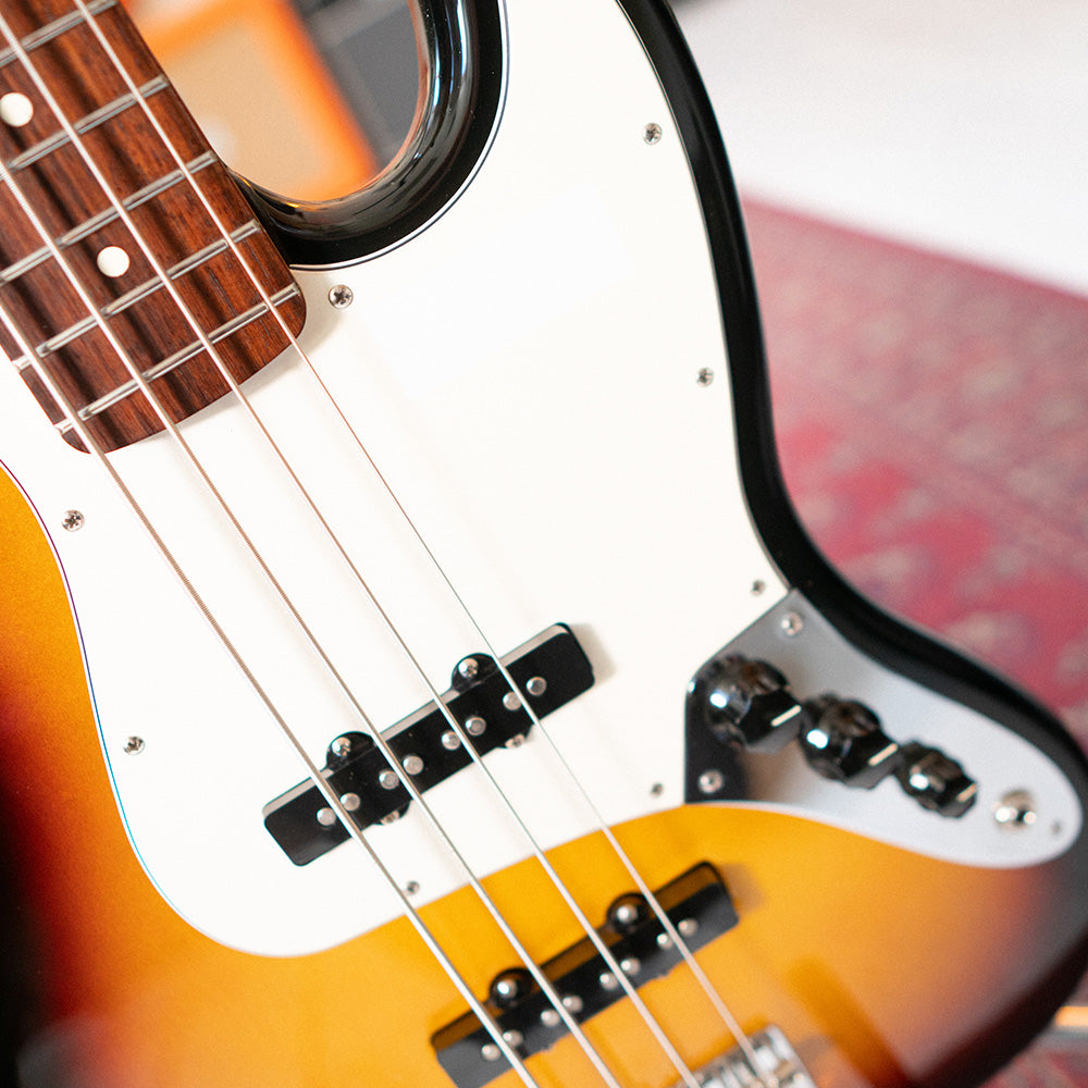 Fender MIM Standard Jazz Bass - 3 Tone Sunburst - Preowned
