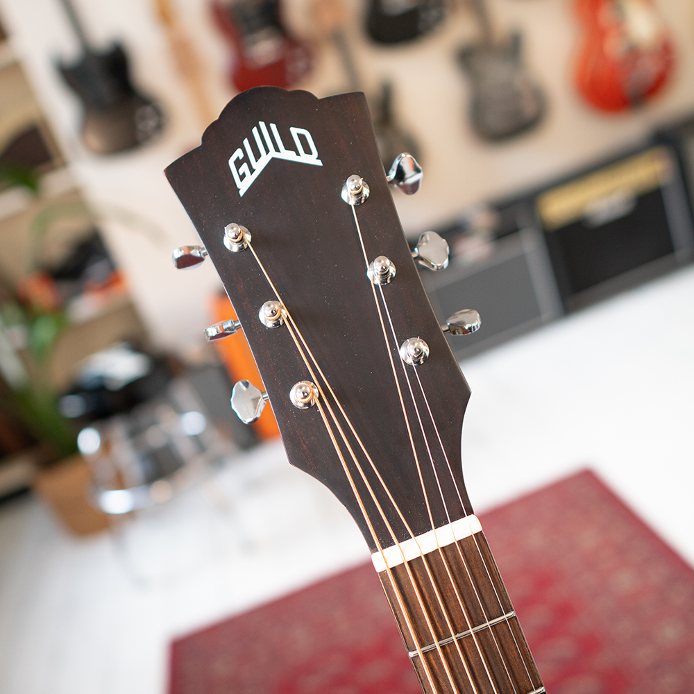 Guild F-240E Super Jumbo Electro Acoustic Guitar - Natural - Preowned