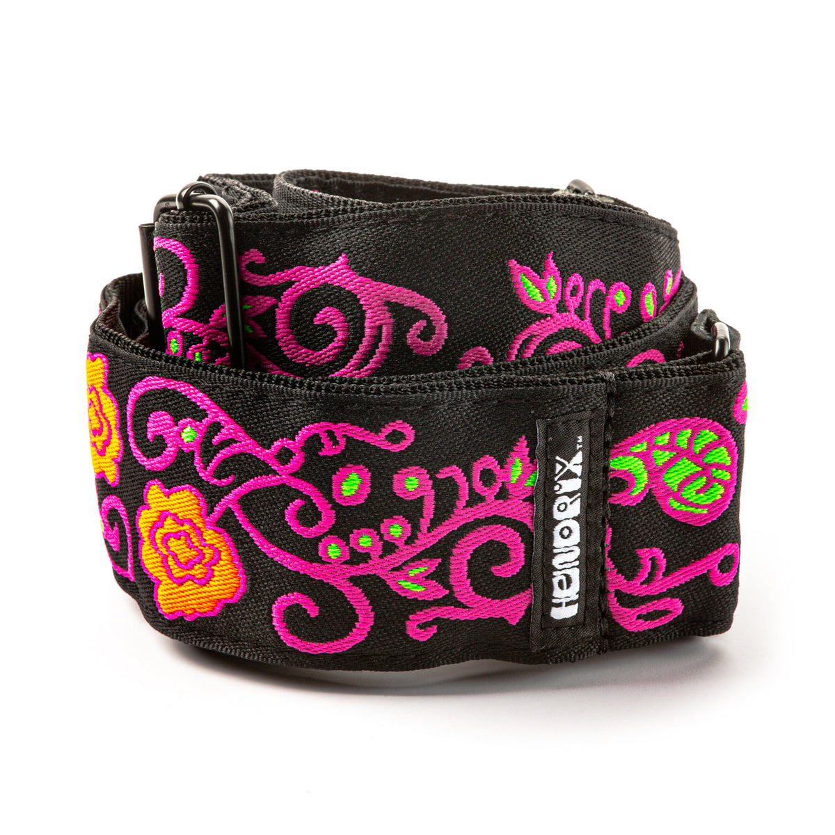 Jim Dunlop JH22 Jimi Hendrix Guitar Strap - Backlight Monterey Pink