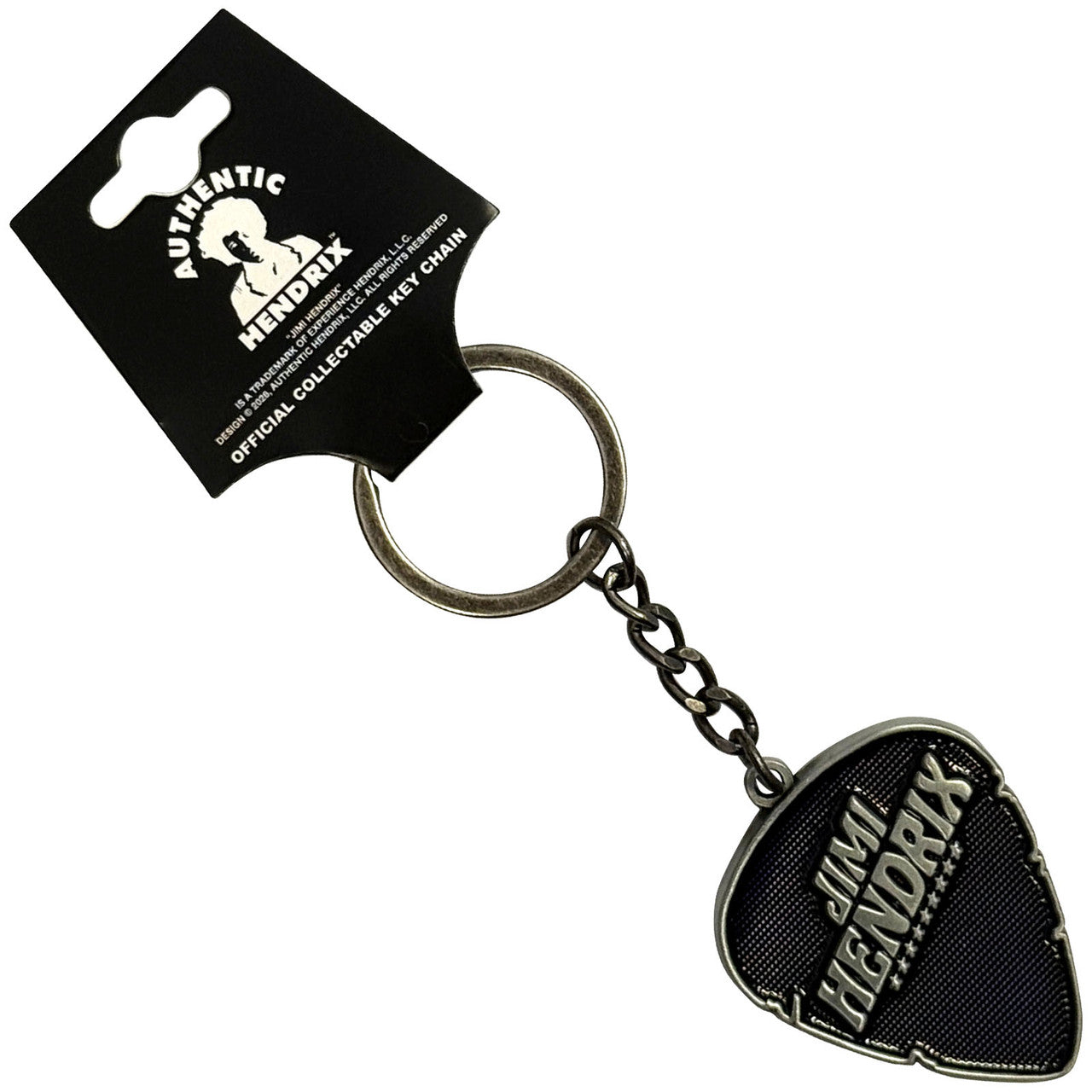 Jimi Hendrix Keychain: Plectrum