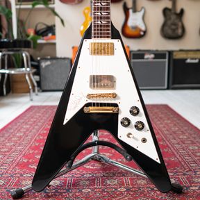 1991 Gibson 'Hall Of Fame' Jimi Hendrix Flying V 216/400 - Ebony - OHSC - Preowned