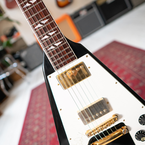 1991 Gibson 'Hall Of Fame' Jimi Hendrix Flying V 216/400 - Ebony - OHSC - Preowned