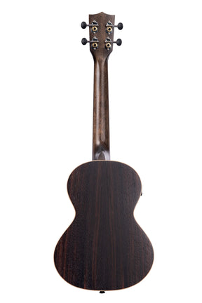 Kala KA-EBY-TE Striped Ebony Tenor Ukulele With Built In EQ