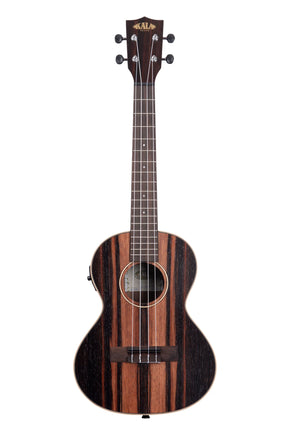 Kala KA-EBY-TE Striped Ebony Tenor Ukulele With Built In EQ