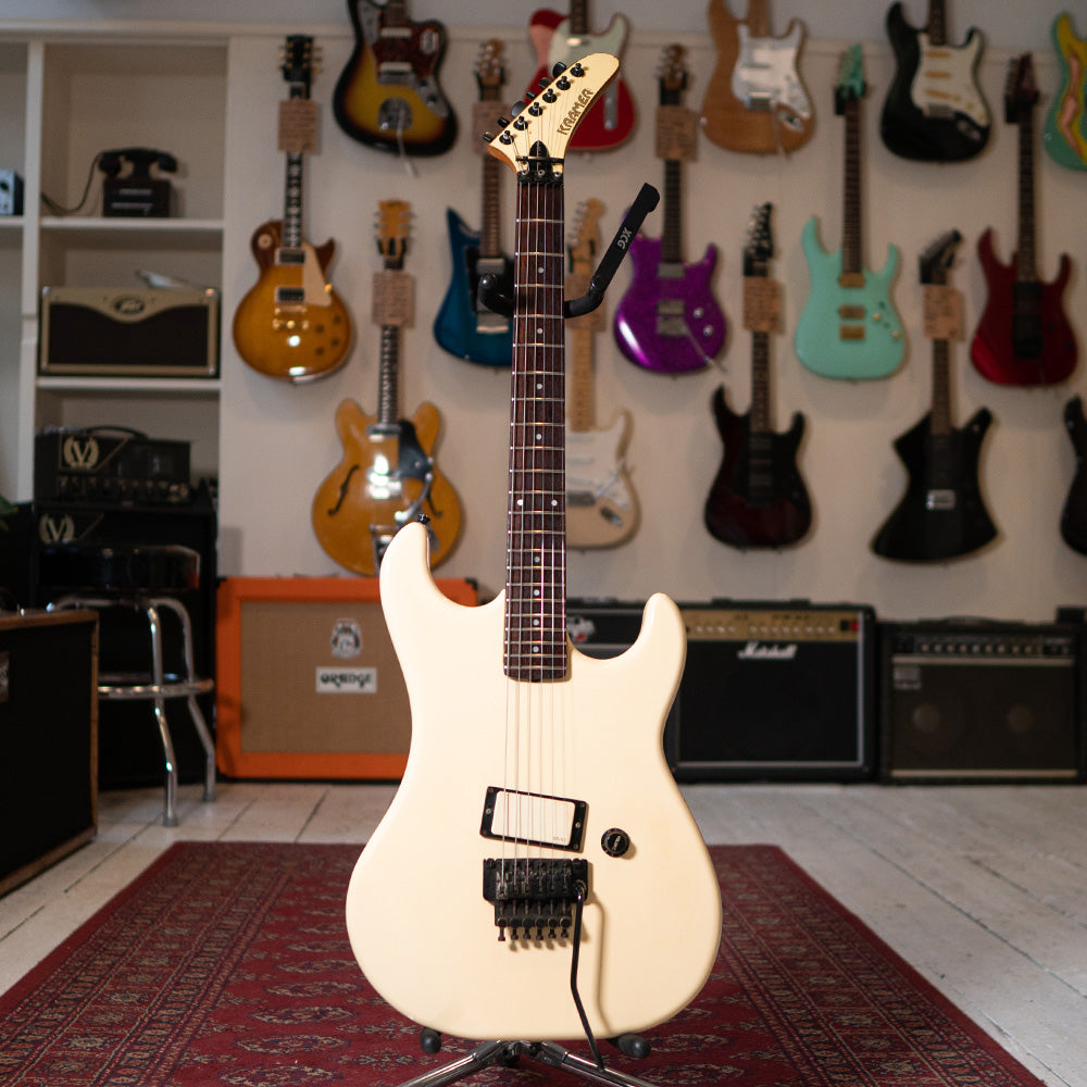 1984/85 Kramer USA Baretta With Rosewood Fingerboard - Aged White - Preowned