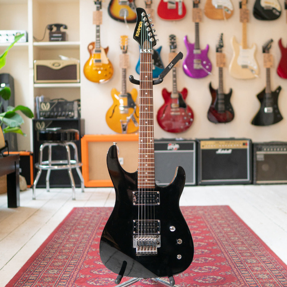 Kramer Baretta FX404SX Electric Guitar - Thru Neck - Black - Preowned