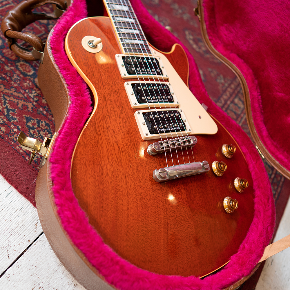 2002 Gibson Les Paul Standard LTD Edition 'Hog Top' 3 Pickup - Heritage Cherry - OHSC - Preowned