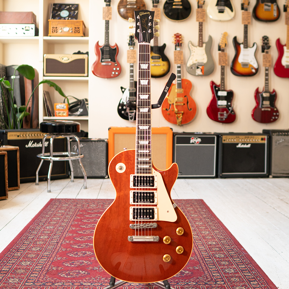 2002 Gibson Les Paul Standard LTD Edition 'Hog Top' 3 Pickup - Heritage Cherry - OHSC - Preowned