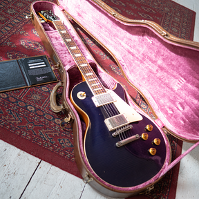 2019 Gibson Custom Shop Made 2 Measure 1957 Les Paul Standard 'Aged' - Candy Apple Blue - Preowned with OHSC