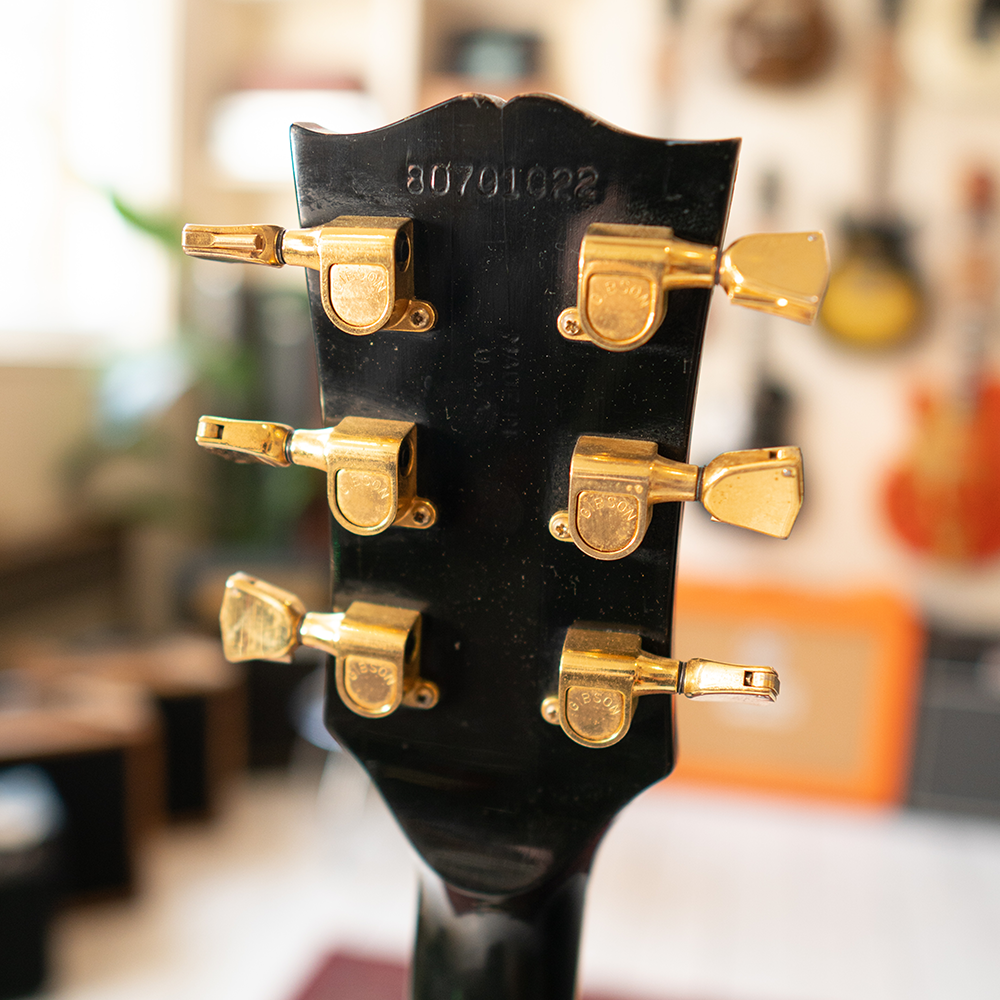 1981 Gibson Les Paul Custom 'Lefty' - Ebony - OHSC - Preowned